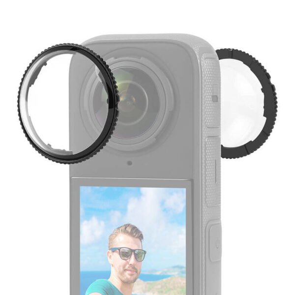Optinio stiklo objektyvo dangtelis PULUZ Insta360 X4 - Image 3