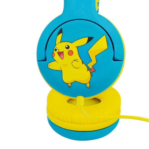 Laidinės ausinės vaikams OTL Pokemon Pikachu (mėlyna-geltona) - Image 3