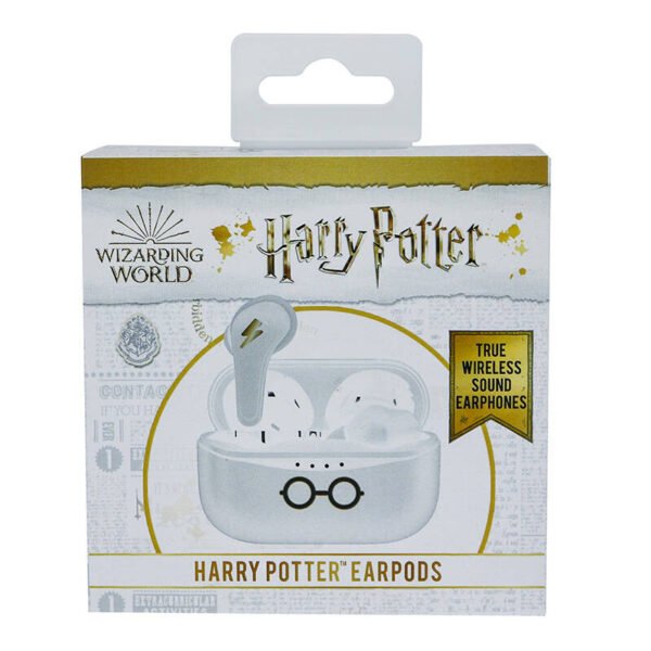 Bevielės ausinės TWS OTL Harry Potter (balta) - Image 6