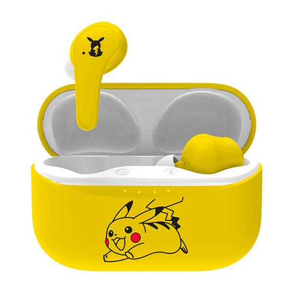 Bevielės ausinės TWS OTL Pokemon Pikachu (geltona) - Image 2