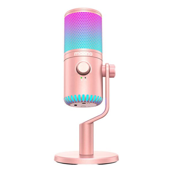 Maono DM30RGB mikrofonas rožinis - Image 3