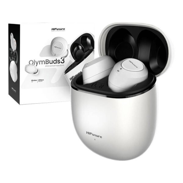 TWS EarBuds HiFuture OlymBuds3 (baltos spalvos) - Image 5