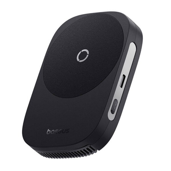Baseus MagPro II ultra plonas telefono aušintuvas (juodas) - Image 3
