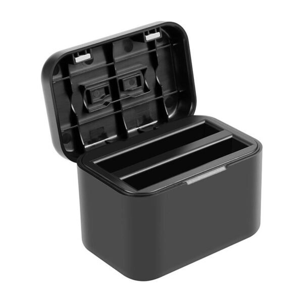 Krovimo dėžutė baterijoms ir atminties kortelėms PULUZ Insta360 X4 (juoda) - Image 2