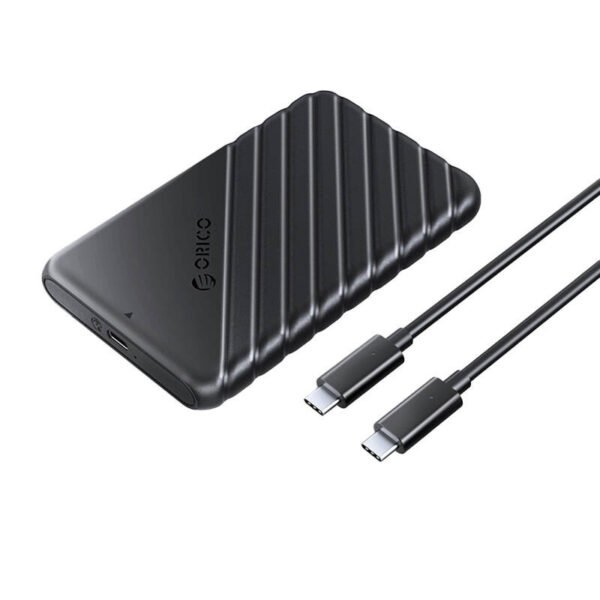 5" enclosure USB-C 3.1 Gen1 6Gbps Black