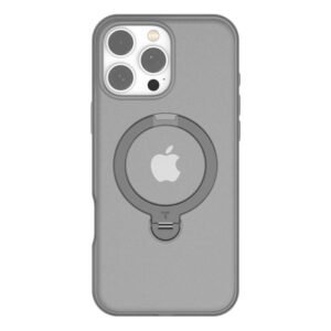 Torras Ostand Spin Case for iPhone 16 Pro Max (Gray)