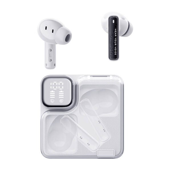 Ausinės TWS QCY MeloBuds Neo T31 (baltos spalvos) - Image 2