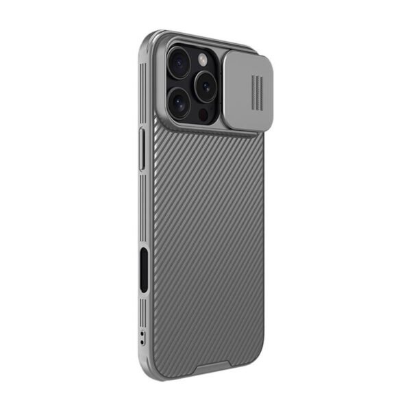 Etui Nillkin CamShield Pro iPhone 16 Pro (pilkas) - Image 6