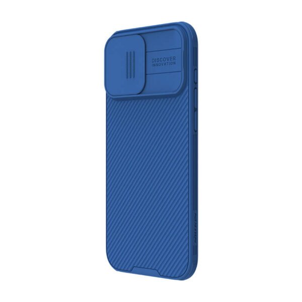 Nillkin CamShield Pro iPhone 16 Pro Max dėklas (mėlynas) - Image 4