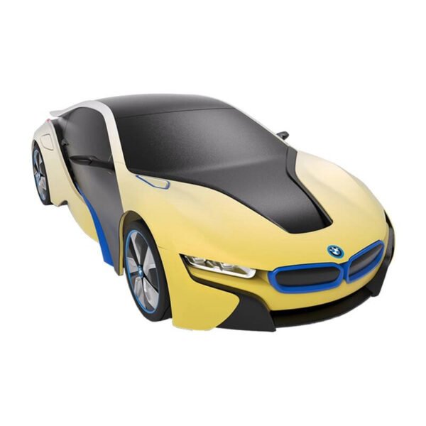 RASTAR R/C 1:24 BMW i8 nuotolinio valdymo automobilis - UV jautrus (baltas ir geltonas) - Image 3