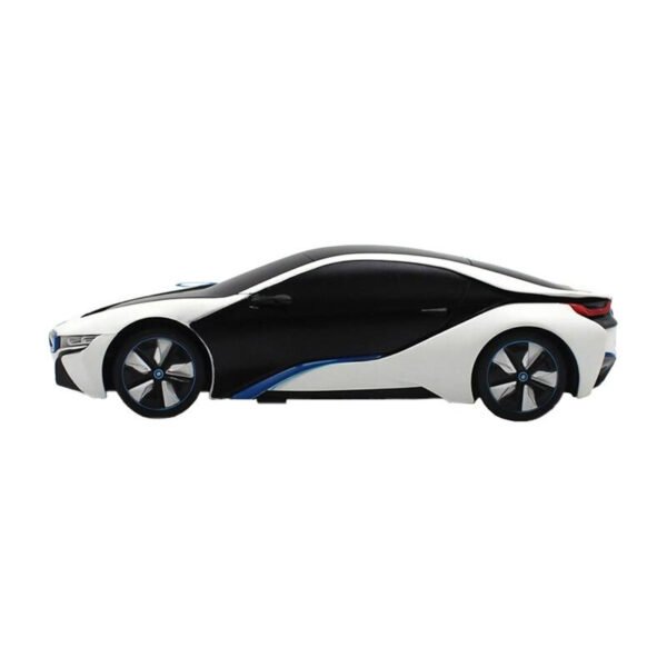RASTAR R/C 1:24 BMW i8 nuotolinio valdymo automobilis - UV jautrus (baltas ir geltonas) - Image 6