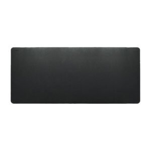 Monochrome leather mouse pad MIIIW (Black)