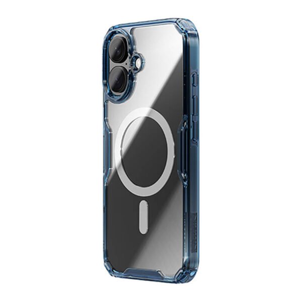 Nillkin Nature TPU Pro magnetinis iPhone 16 dėklas (mėlynas) - Image 2
