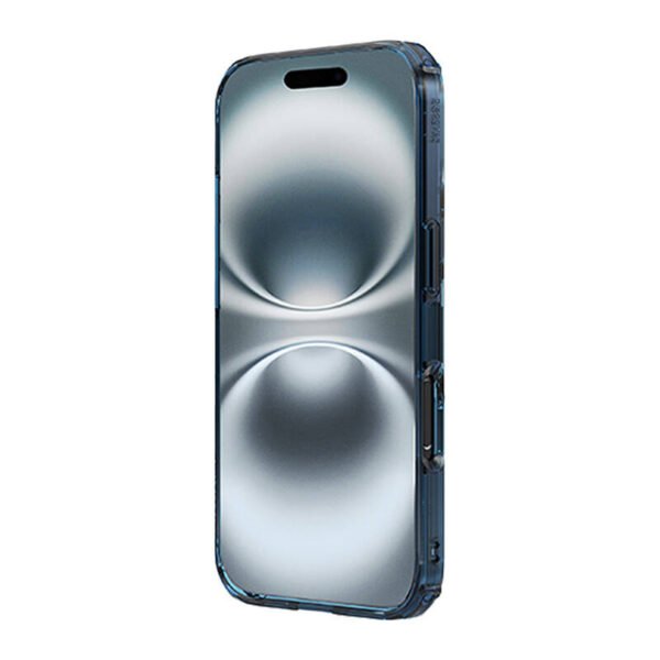 Nillkin Nature TPU Pro magnetinis iPhone 16 dėklas (mėlynas) - Image 3