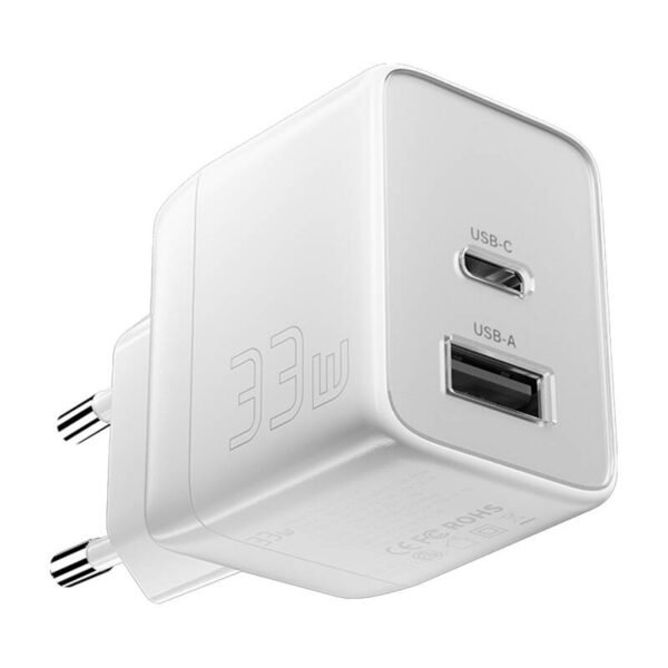 Essager ECT33W-LJB02-Z 33W C+A įkroviklis (baltas) - Image 3