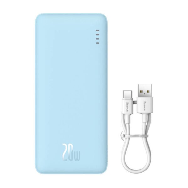 Baseus Airpow 20000 mAh 20 W maitinimo blokas (mėlynas) - Image 2