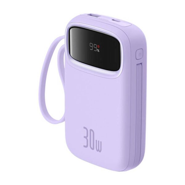 Baseus QPow 2 10000mAh 30W 2xUSB-C powerbank (violetinis) - Image 3