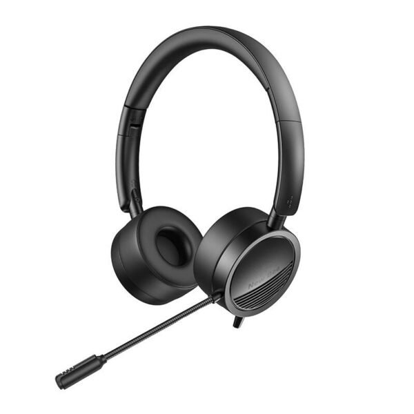 Laidinės ausinės su mikrofonu NewBee NB-H360 (juodos spalvos) - Image 2