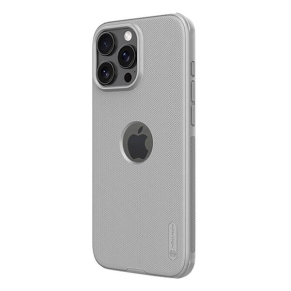 Dėklas Nillkin Super Frosted Shield Pro iPhone 16 Pro (pilkas) - Image 2