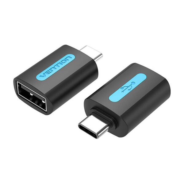 Vention USB adapteris CDTB0, USB-C male į USB 2.0 female (juodas) - Image 3