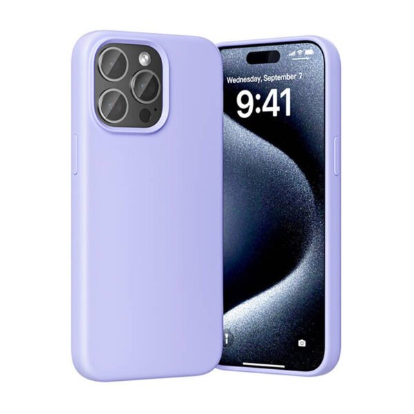Vention KUFV0-40 Silikoninis dėklas iPhone 15 Pro Max (violetinis) - Image 3