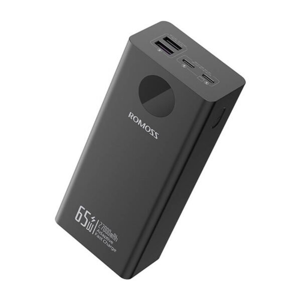 Išorinė baterija Romoss PEA27S Pro 27000mAh 65W (juoda) - Image 2