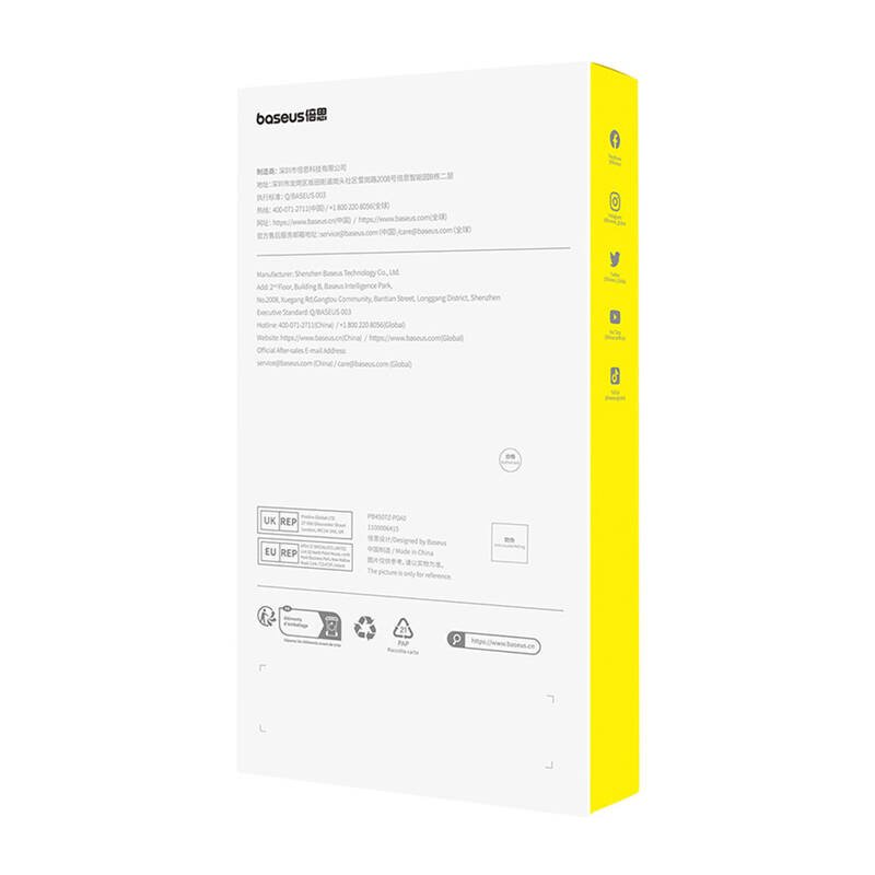 Baseus privatumo stiklas iPhone 15 Pro pakuotėje 2 vnt. - Image 4