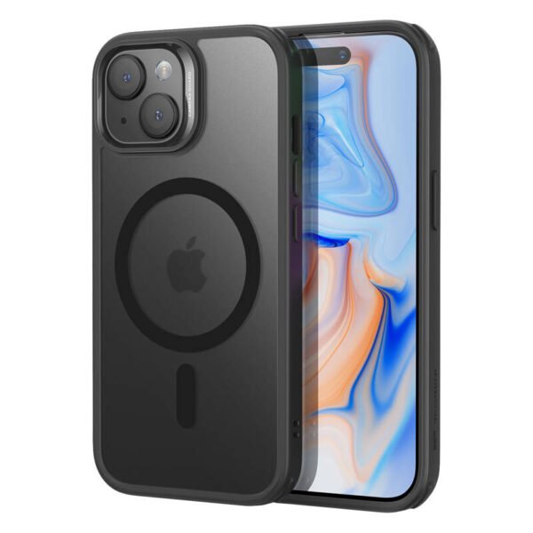ESR Classic Hybrid (HaloLock) dėklas iPhone 15 Plus (juodas) - Image 2