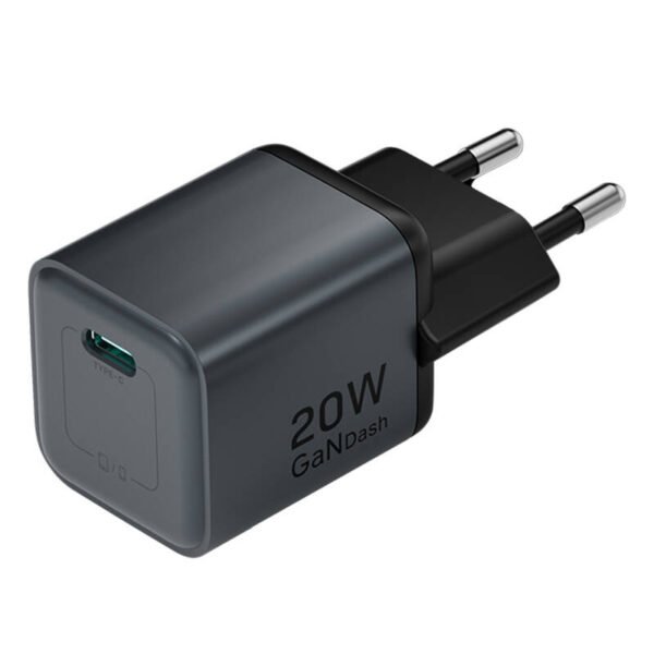 GaN Vention USB-C 20W įkroviklis (pilkas) - Image 3