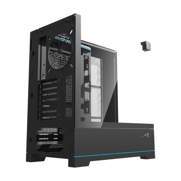 Kompiuterio korpusas Darkflash DY450 be ventiliatorių (juodas) - Image 2
