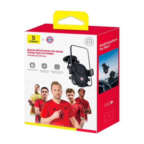 Automobilinis laikiklis Baseus UltraControl (juodas) Bayern leidimas - Image 4