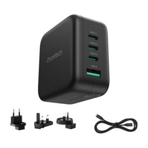 Choetech PD6055 70W GaN mains charger with US