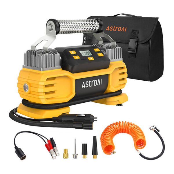 Sunkiųjų padangų kompresorius Dua AstroAI AIRUN T2 160PSI - Image 2