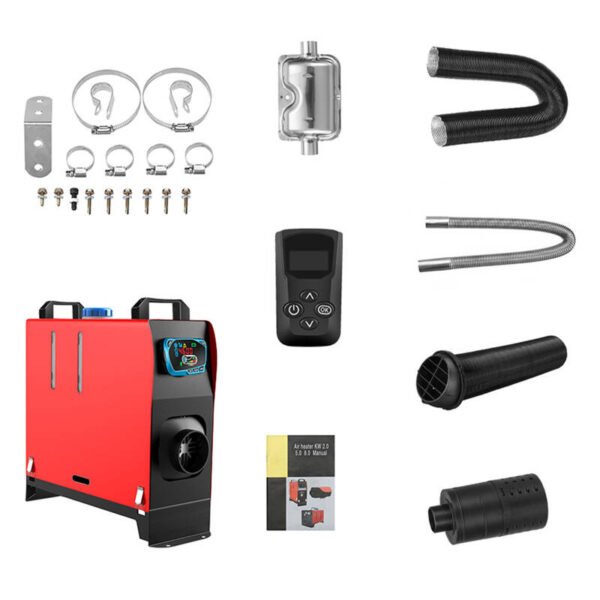 Blitzwolf stovėjimo šildytuvas BW-AH-V1-BT, 5 kW, 12V - Image 8