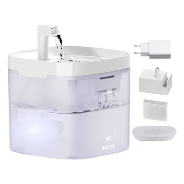 Gyvūnų fontanas / girdytuvas 1,5 l Rojeco - Image 3