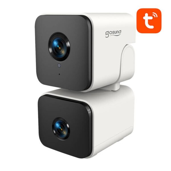 Gosund PC12 išmanioji dviguba WiFi kamera (4MP 1920x2160, Tuya) - Image 4