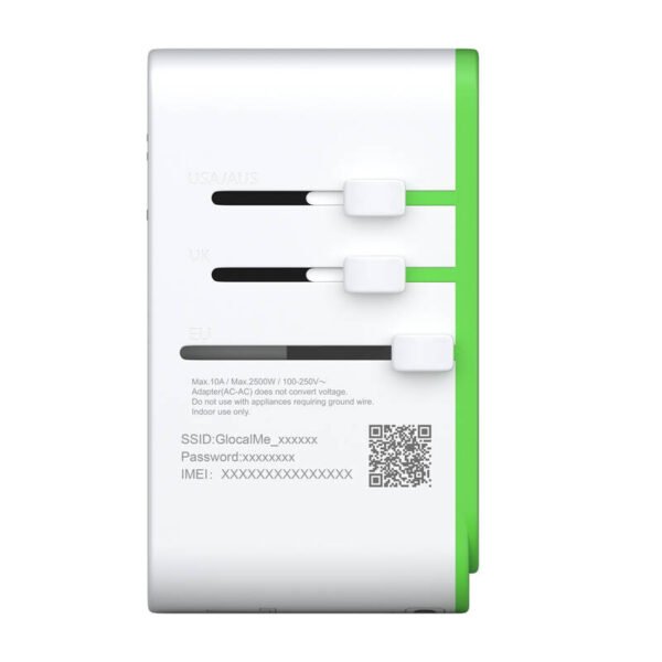 Adapteris Roamplug su 4G/LTE Wi-Fi hotspotu GlocalMe Cloud SIM - Image 3