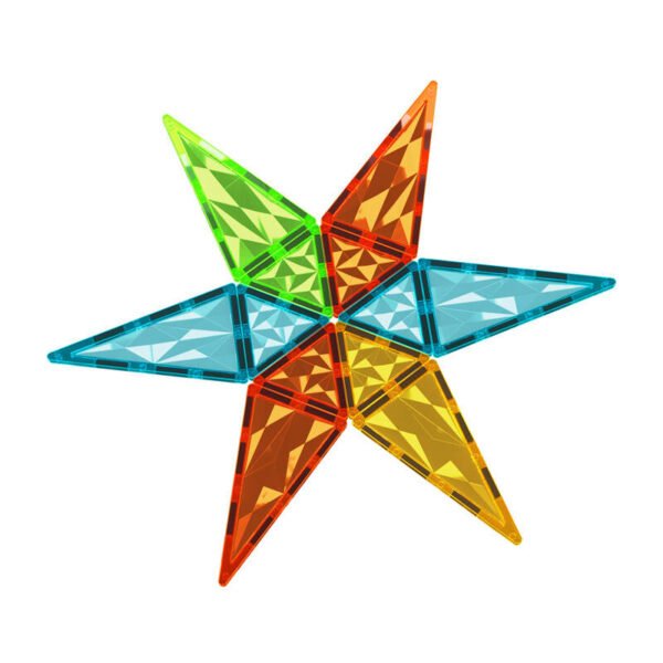 Geomag Gems raketa – 32 magnetinės kaladėlės - Image 4