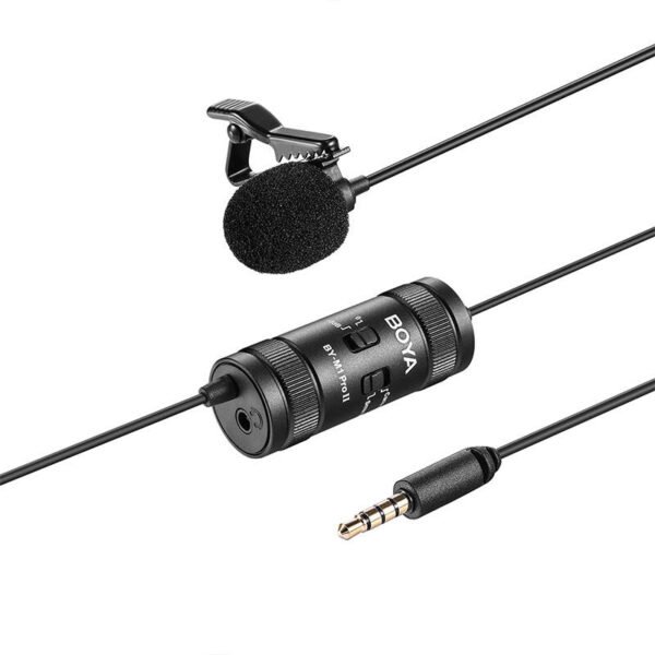 Boya BY-M1 PRO II Lavalier kaklaraiščio mikrofonas - Image 5