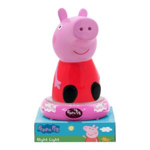 Night light with Peppa Pig figurine