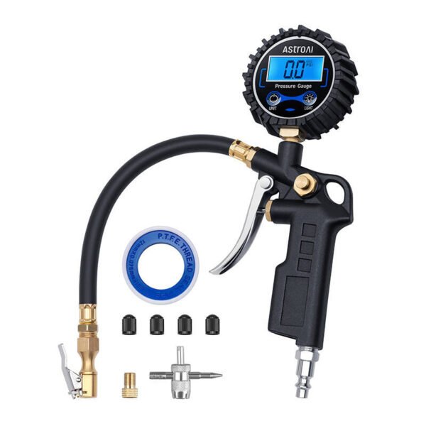 AstroAI GL-1402A 250PSI skaitmeninis slėgio matuoklis - Image 3