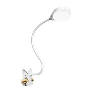 Clip on Reading Light Glocusent GLCSNTBL204 White