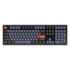 Keychron V6 RGB Brown Switch Wired Mechanical Keyboard (matte black) [V6-C3].