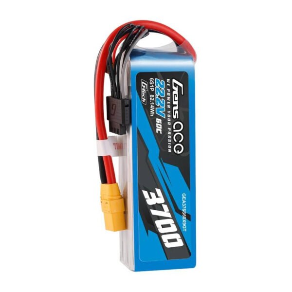 Akumuliatorius Lipo Gens Ace G-Tech 3700mAh 22.2V 60C 6S1P XT90 - Image 2