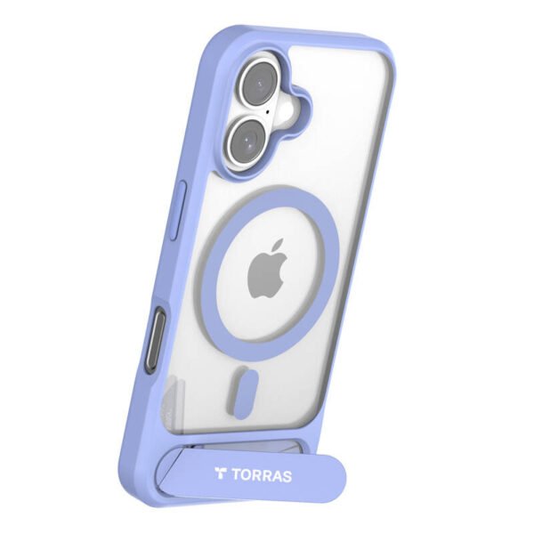 Torras Pstand serijos dėklas iPhone 16 (mėlynas) - Image 2