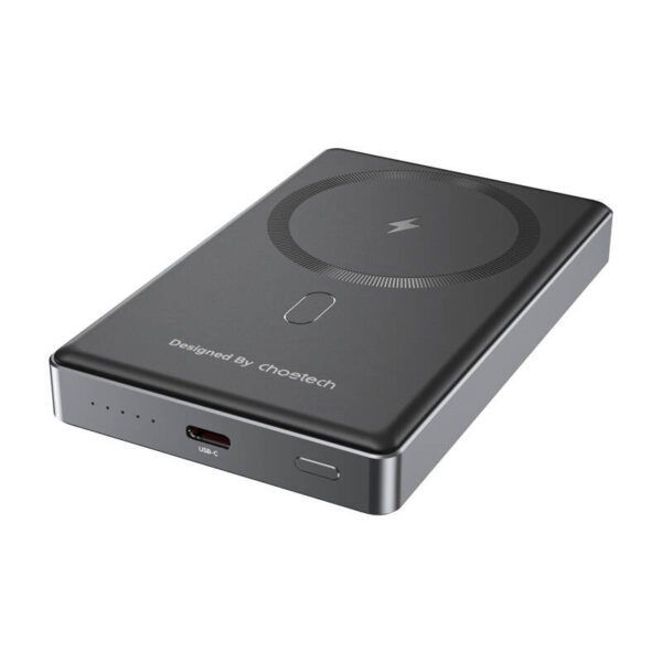 Choetech powerbank B739 10000mAh 20W PD plonas (juodas) - Image 3
