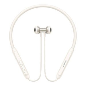 Joyroom JR-D8 wireless neckband headphones (cream white)