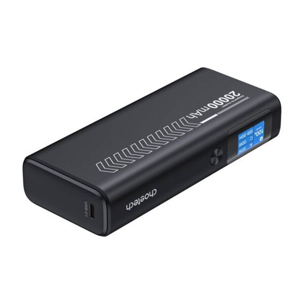 Maitinimo bankas Choetech B702 20000mAh PD100W 2C1A (pilkas) - Image 2