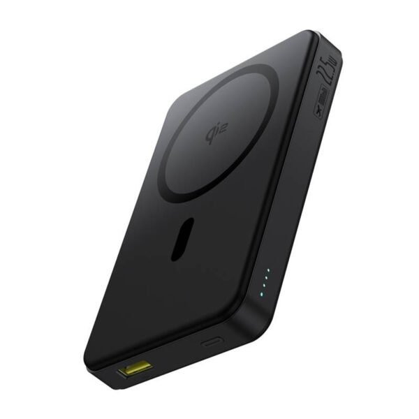 Baseus Airpow2 Qi2 magnetinis Powerbank 10000 mAh 22,5 W (juodas) - Image 2
