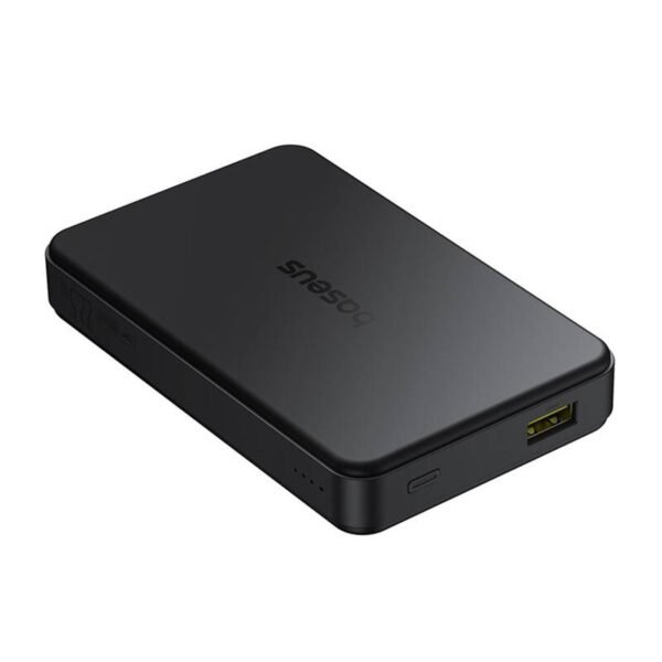 Baseus Airpow2 Qi2 magnetinis Powerbank 10000 mAh 22,5 W (juodas) - Image 6